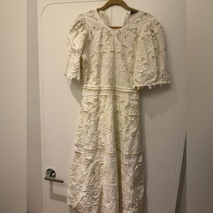 Sea New York - Ivory Eyelet Dress